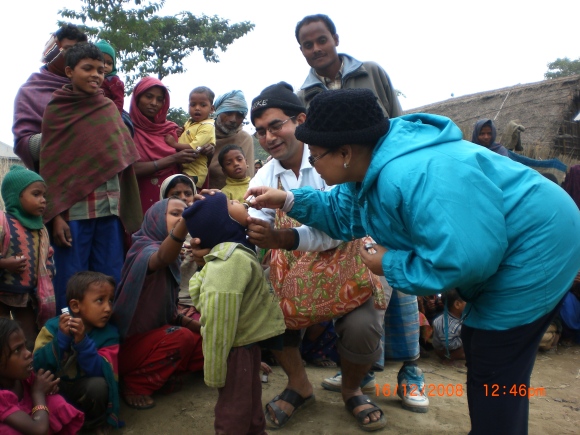 Copy of Mass Deworming at Supaul Pratapganj block by Miss Norlin Deputy High Commisionar Malaysia